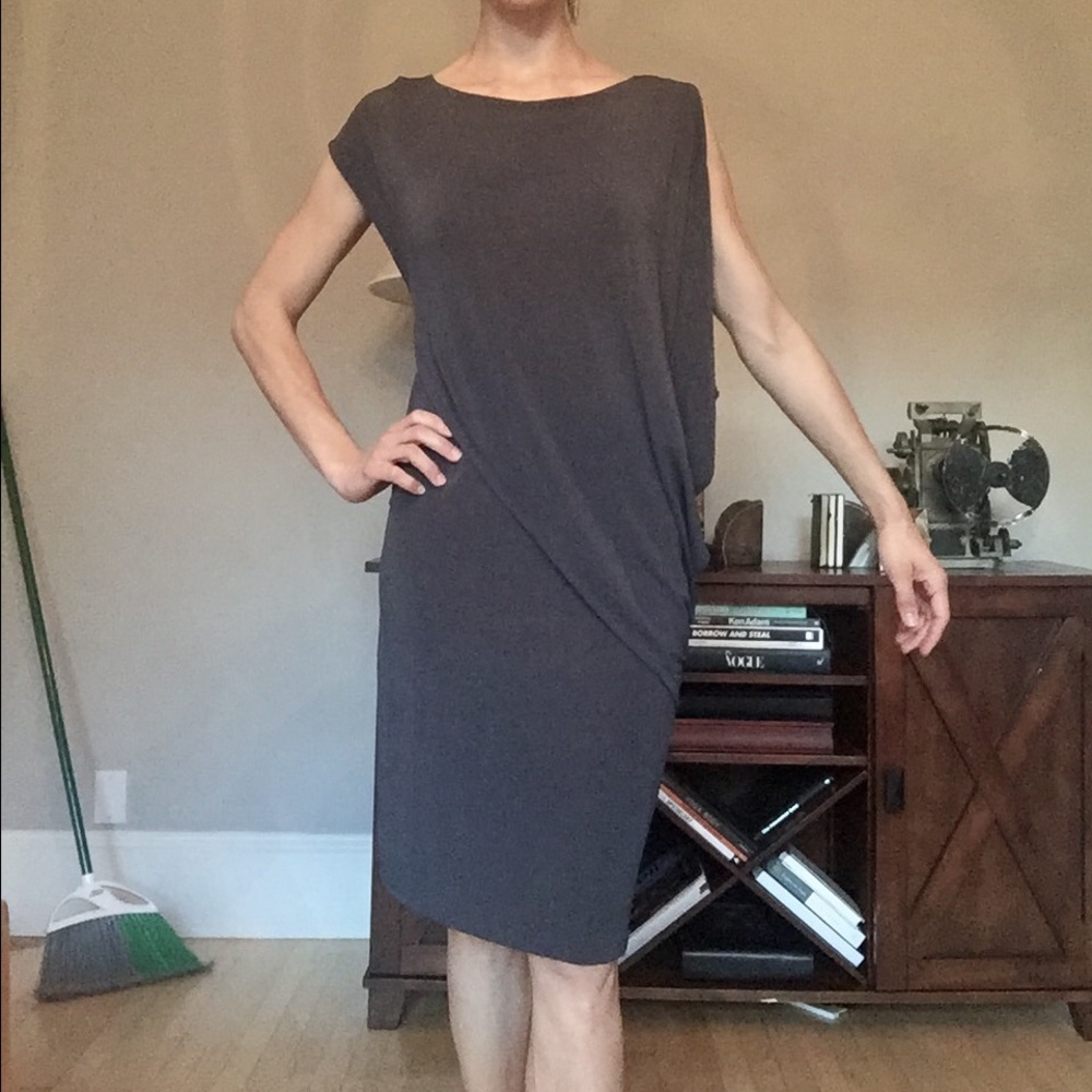 Draped Cocktail Dress